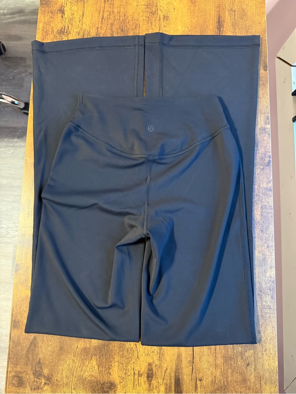lululemon athletica Black High-Rise Bootcut Yoga Pants